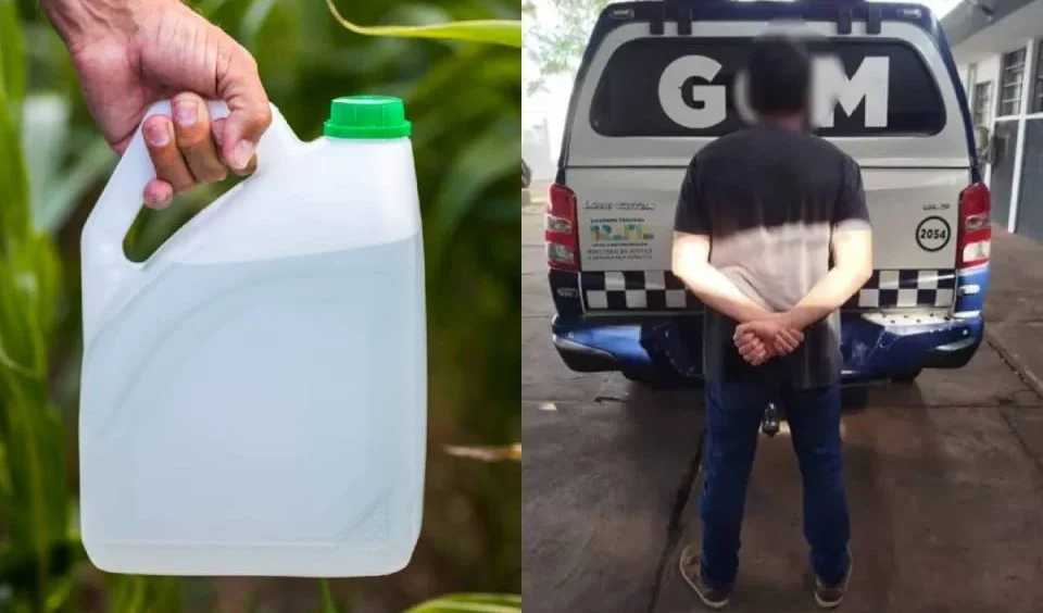 Homem espalha álcool em casa, ameaça matar mulher e enteadas queimadas Imagem referente a Homem espalha álcool em casa, ameaça matar mulher e enteadas queimadas