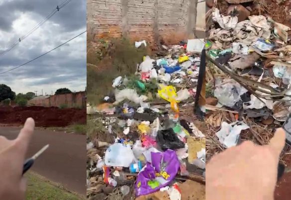 "Pessoas que não tem discernimento para viver em sociedade": reclama morador do bairro Interlagos
