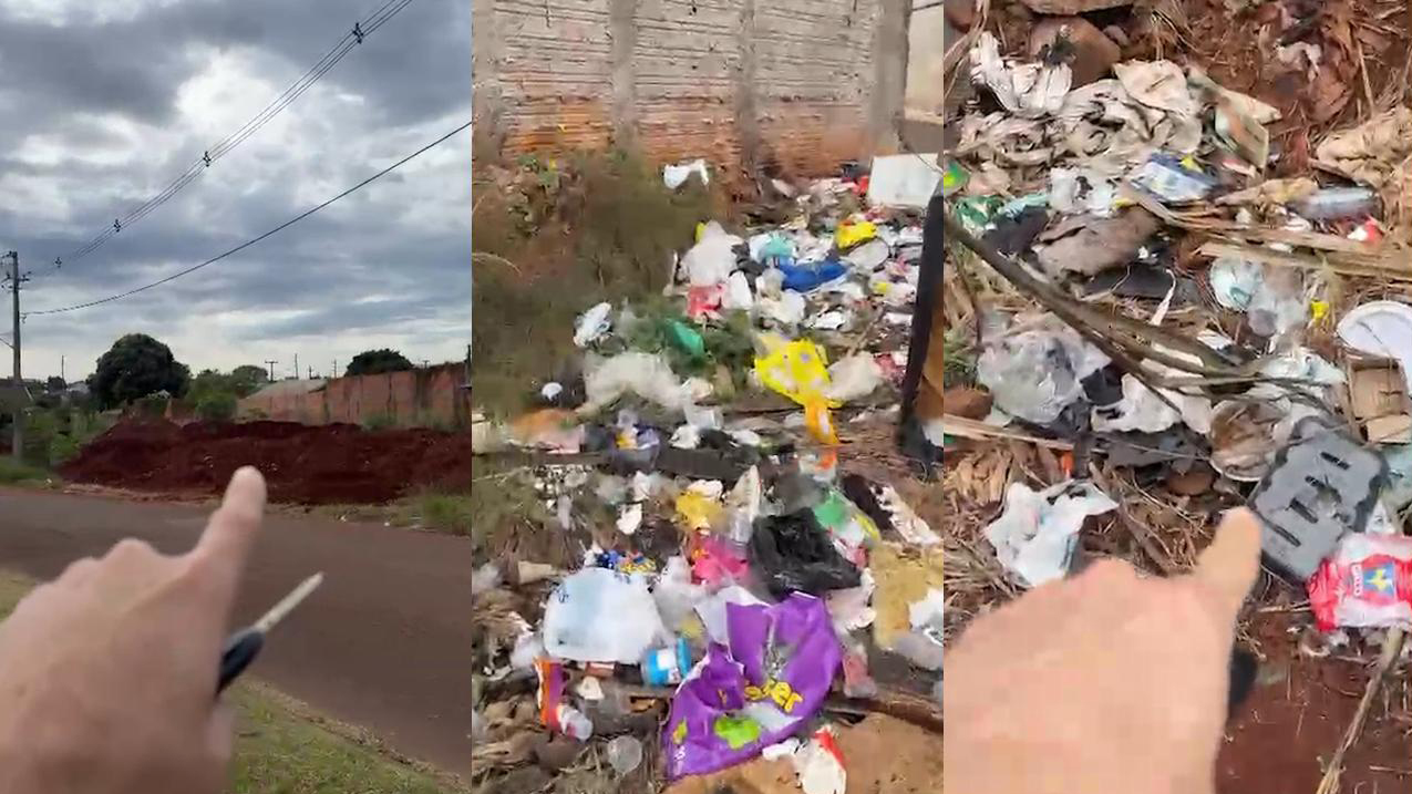 “Pessoas que não tem discernimento para viver em sociedade”: reclama morador do bairro Interlagos