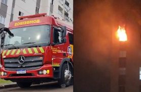 Após incêndio com vítimas, bombeiros fazem vistoria e treinamento no Santa Cruz