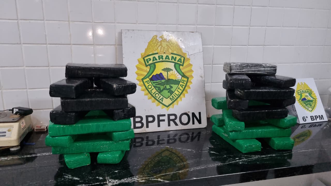 Adolescente de 16 anos é apreendida com maconha em restaurante às margens da BR-277