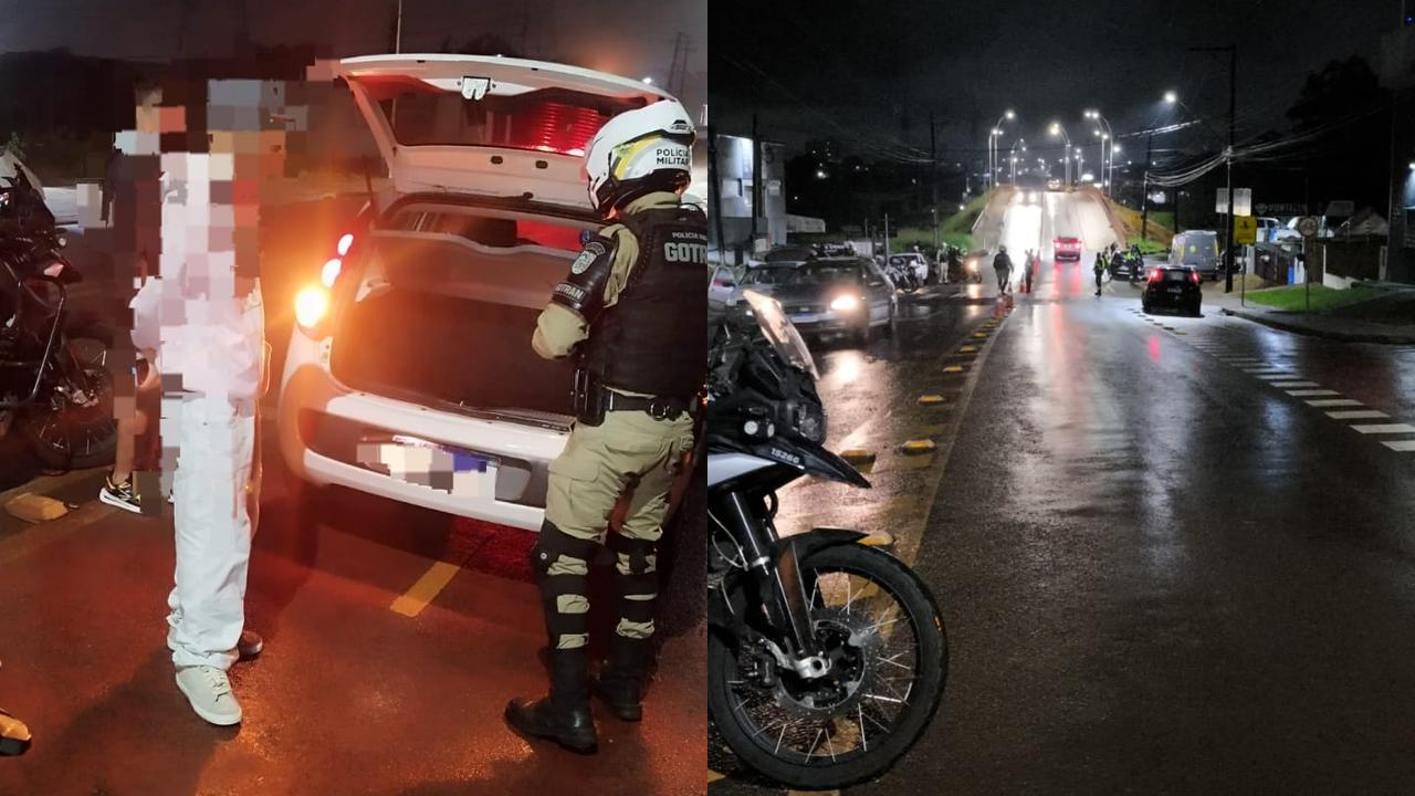Região Norte recebe ação integrada de trânsito durante a madrugada