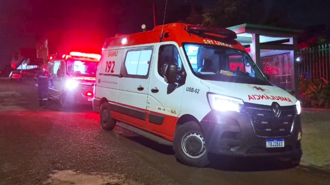 SAMU mobiliza duas ambulâncias para atendimento de emergência no Alto Alegre