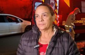 Testemunha comenta acidente que deixou homem e mulher feridos
