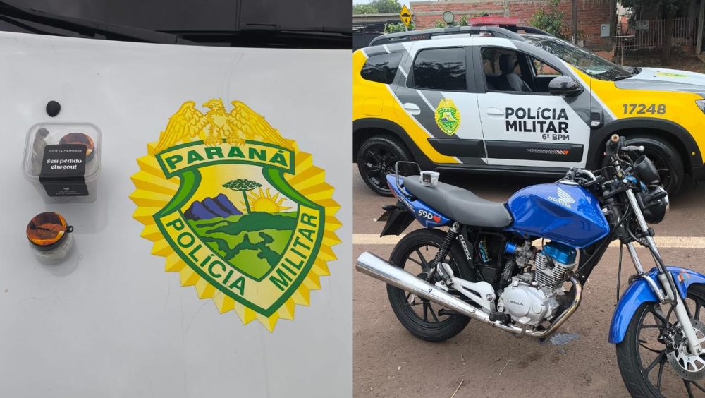 Abordagem resulta em apreensão de drogas e prisão no Santa Cruz Imagem referente a Abordagem resulta em apreensão de drogas e prisão no Santa Cruz