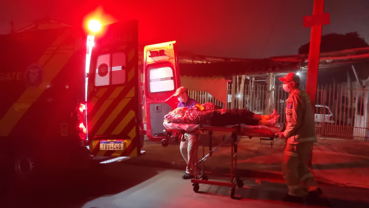 Idosa de 83 anos sofre queda em residência e é socorrida pelo Siate em Cascavel