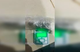 Casal é flagrado em posse de drogas na Rua Minas Gerais