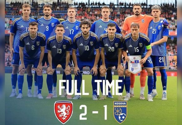 Tcheca vence Kosovo por 2 a 1 em amistoso