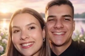 Acidente trágico! Casal jovem morre após carro sair da estrada e despencar em barranco no Sudoeste
