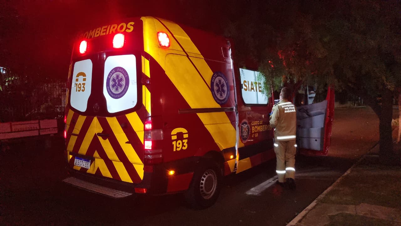 Idosa de 80 anos é socorrida após engasgo durante refeição na noite deste domingo