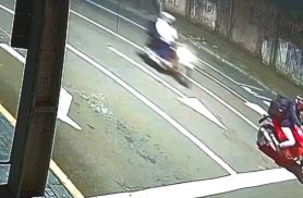 Novo ângulo mostra dinâmica de acidente entre motocicletas no Centro de Cascavel