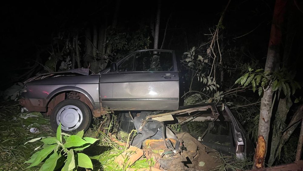 Acidente na PR-585 em São Pedro do Iguaçu deixa homem ferido e mobiliza socorro Imagem referente a Acidente na PR-585 em São Pedro do Iguaçu deixa homem ferido e mobiliza socorro