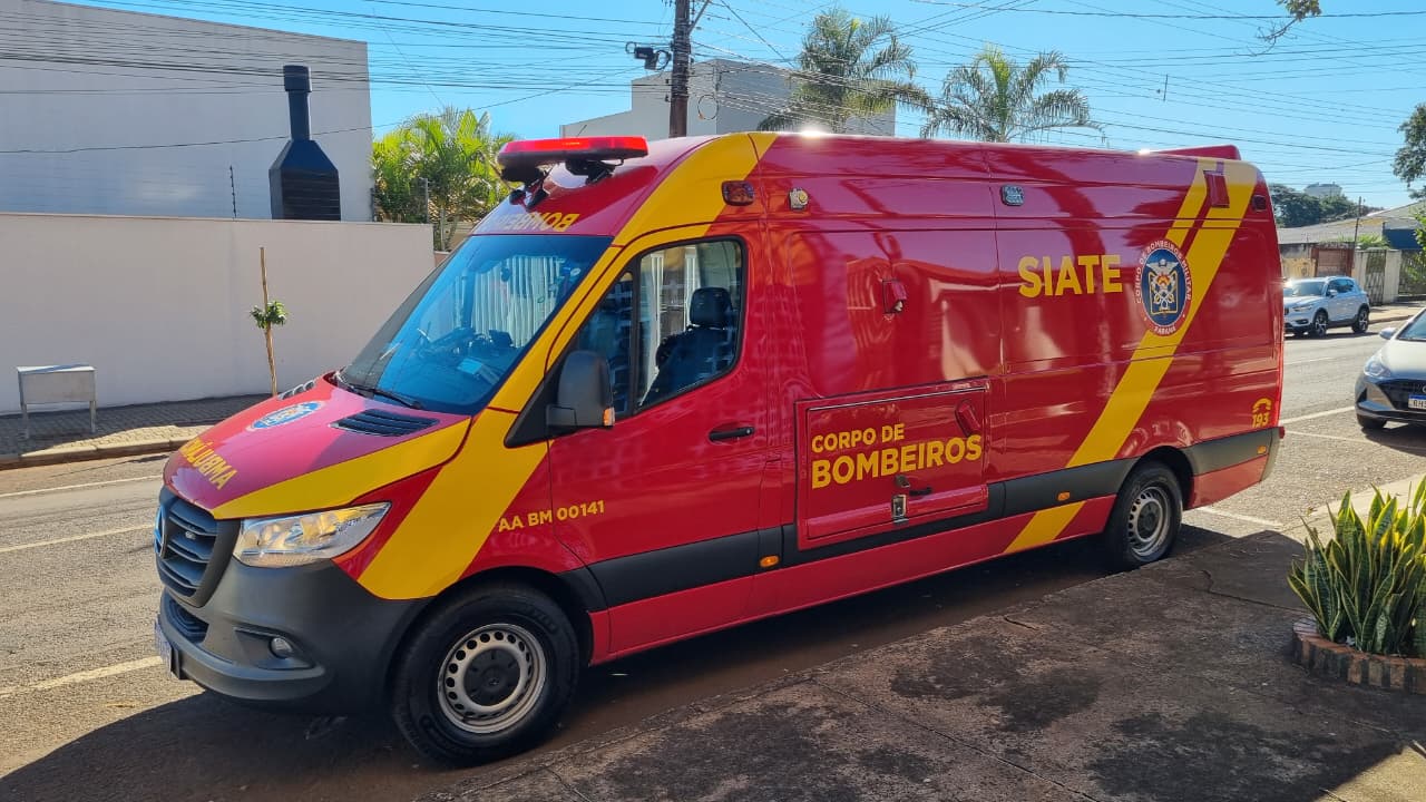 Idoso de 78 anos sofre queda dentro de casa e recebe atendimento do Siate