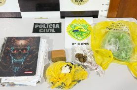 Polícia Militar e Polícia Civil prendem mulher por tráfico de drogas em Irati