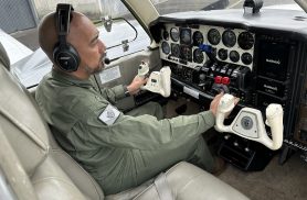 Com seu primeiro comandante de avião, PCPR intensifica uso de aeronave de asa fixa