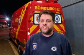 "Foi intubado" diz médico do Siate após mal súbito de condutor de caminhonete na Av. Carlos Gomes