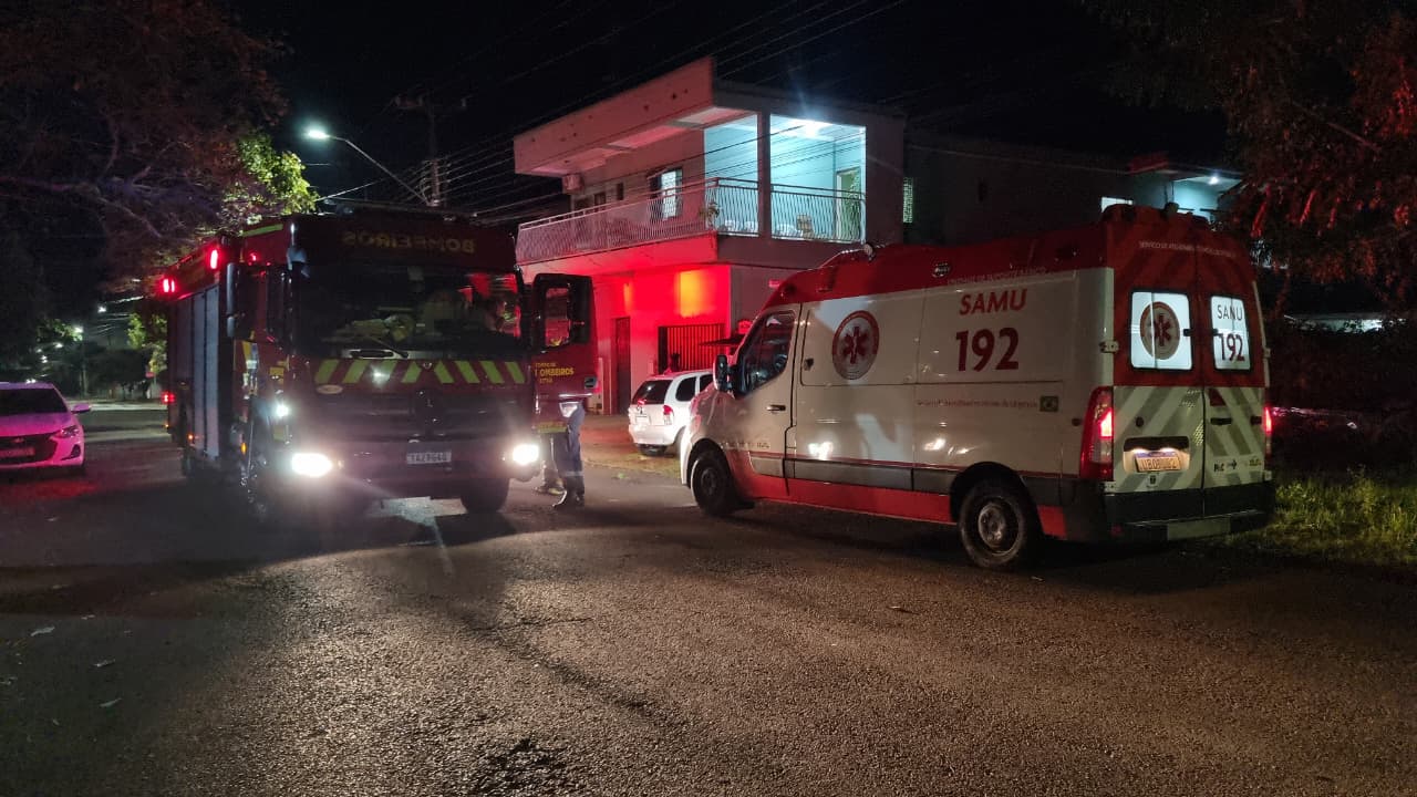 Mãe e duas filhas são intoxicadas por fumaça de churrasqueira acesa dentro de kitnet em Cascavel