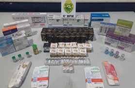 Contrabando de medicamentos paraguaios é descoberto em ônibus interestaduais em Cascavel