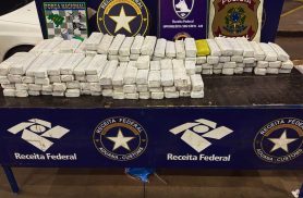 Receita Federal retém 148,2 kg de substância análoga à maconha