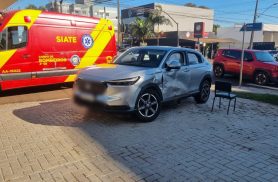 Forte colisão no Cancelli mobiliza equipe do Siate