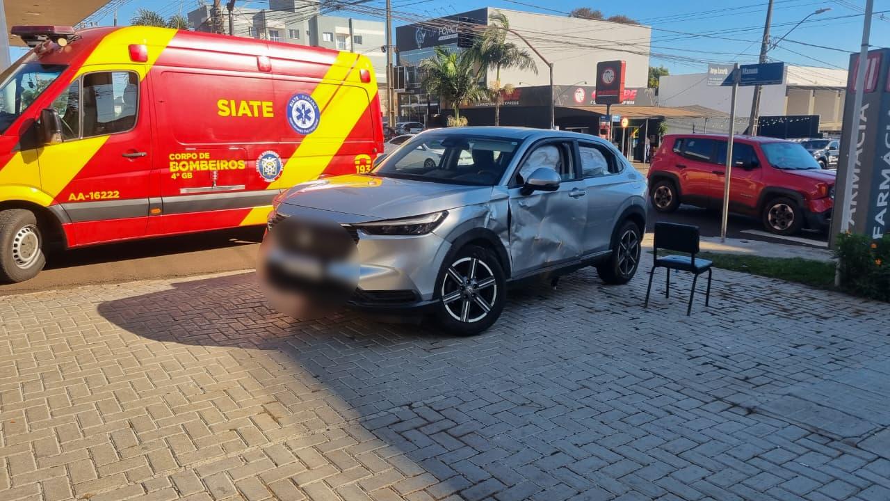 Forte colisão no Cancelli mobiliza equipe do Siate
