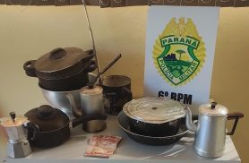Homem é preso após furtar residência e vender utensílios domésticos por R$ 30