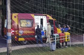 Jovem de 13 anos quebra o braço campeonato de futebol em Cascavel