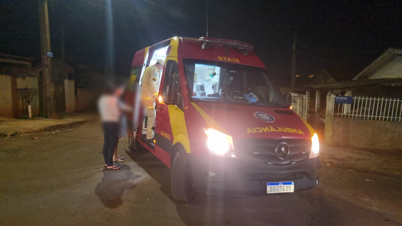 Jovem fratura dedo do meio em acidente de trânsito no Interlagos