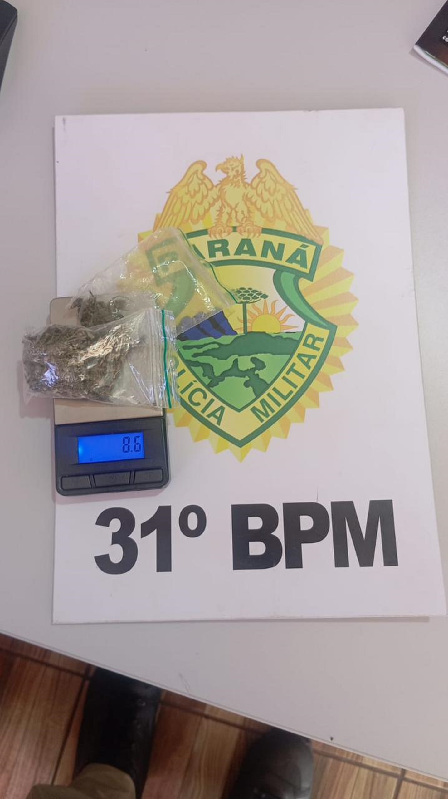 Imagem referente a Homem é abordado pela Rotam e acaba encaminhado por porte de maconha em Assis Chateaubriand