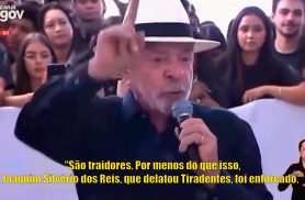 Lula incentiva o assassinato de Flávio Bolsonaro