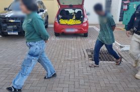 Com destino a Curitiba, casal é flagrado carregando drogas em Lindoeste