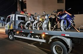 Operação de trânsito resulta em mais de 100 autuações e apreensão de motocicletas na Região Sul de Cascavel