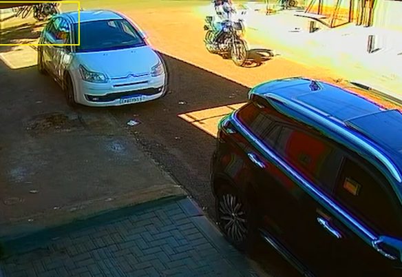 Veja como ocorreu acidente entre moto e bicicleta no Loteamento Belmonte, em Cascavel