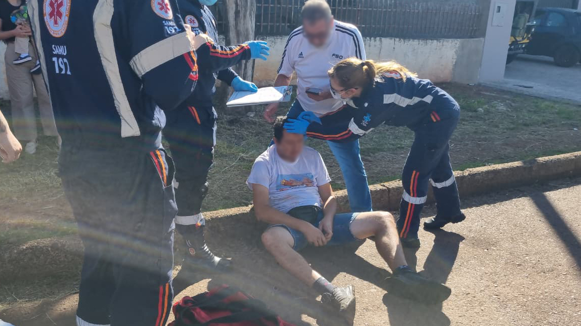 Vendedor de picolé sofre crise convulsiva em via pública em Cascavel