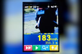 PRF flagra motoristas a mais de 180 km/h durante o feriado de Corpus Christi