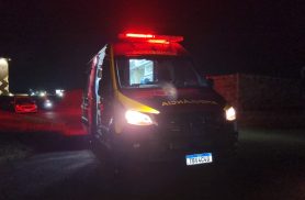 Idoso é socorrido após sofrer queda em via pública no Bairro Esmeralda