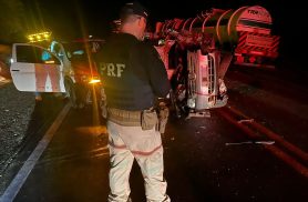 Grave acidente na BR-376 deixa três mortos, incluindo criança de 3 anos