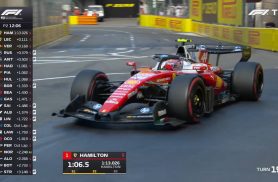 Hamilton lidera dobradinha da Ferrari no segundo treino livre para o GP de Mônaco