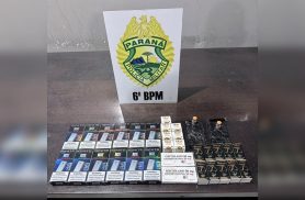 Choque apreende medicamentos emagrecedores, anabolizantes e cigarros eletrônicos na Rodoviária de Cascavel