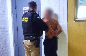 Discussão termina com mulher agredida e homem detido pela PM