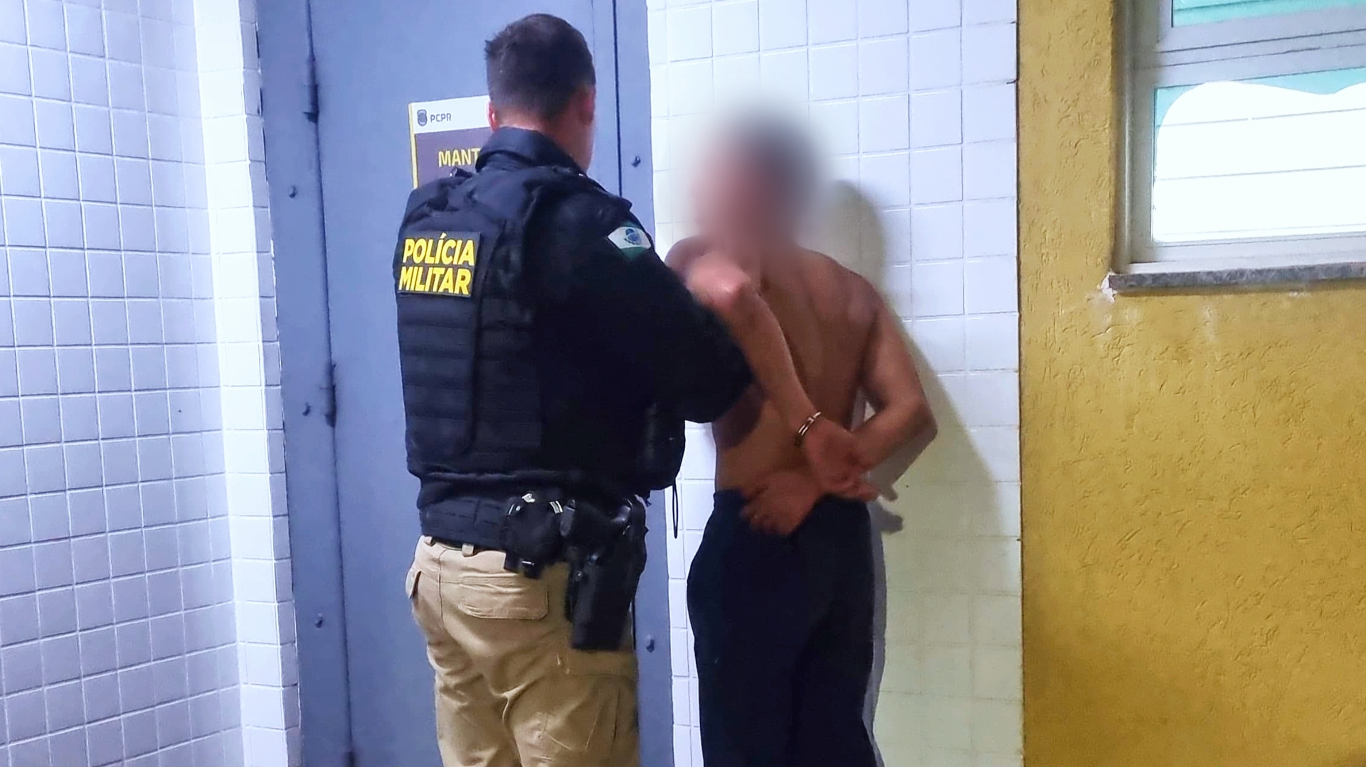 Discussão termina com mulher agredida e homem detido pela PM