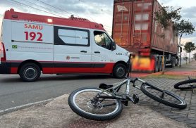Soldado da PM salva adolescente de 15 anos após grave acidente de bicicleta na CIC