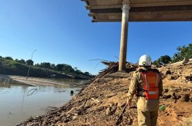 Ponte de R$ 36 milhões desaba e deixa quatro feridos no Acre