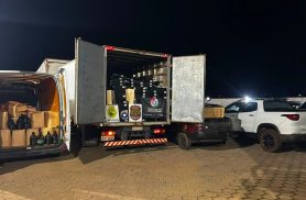 BPFron realiza grande apreensão de azeite e vinhos argentinos