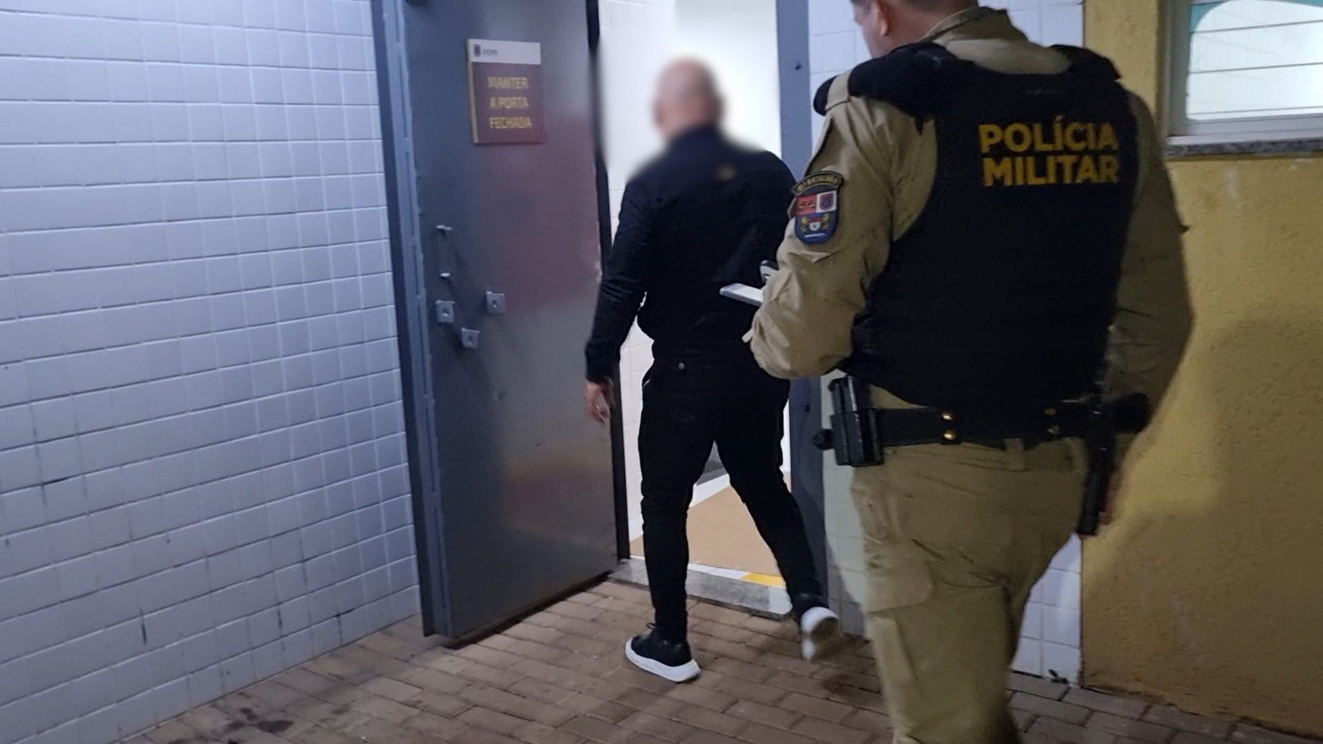 Denunciado pelo crime de violência doméstica é encaminhado à Delegacia