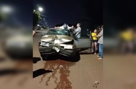 Colisão frontal em Corbélia termina com motociclista morto e motorista preso