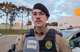 “PM empenhada em deter envolvidos”, diz tenente sobre tentativa de roubo a mão armada