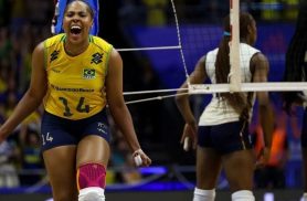 Brasil sofre, mas bate Itália por 3 sets a 2 na Liga das Nações