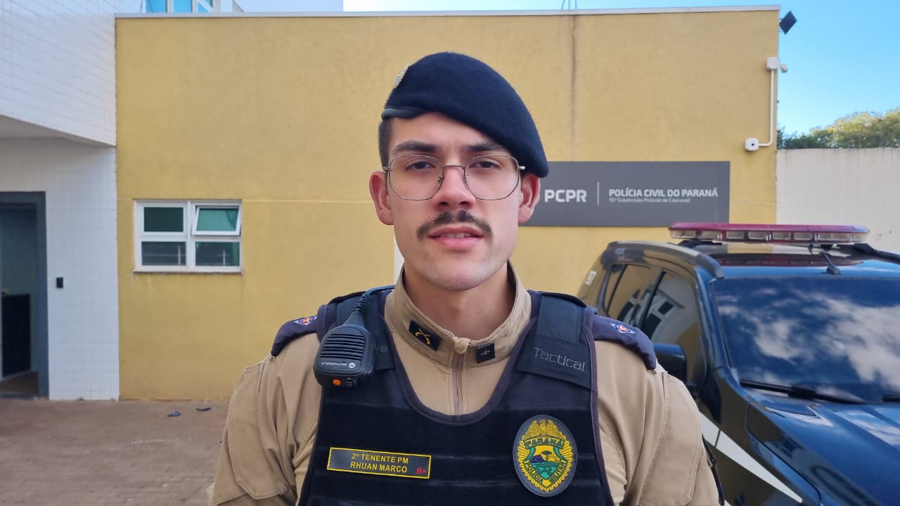 Tenente revela detalhes de tentativa de furto que terminou com suspeito baleado: “Tentou despistar a polícia”