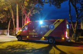 Mulher de 30 anos sofre queda de 1,70m no Cascavel Velho